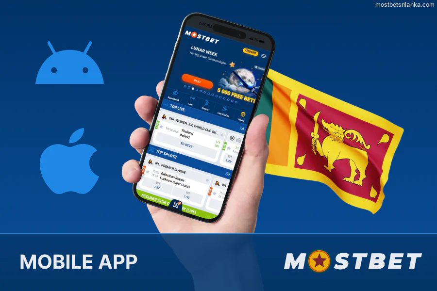 Download the Mostbet app for Sri Lankan players