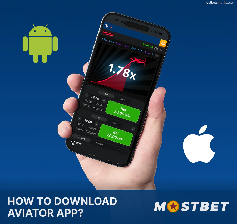 Download the Mostbet Aviator app on mobile