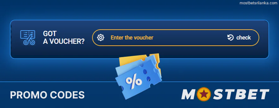 Find and use promo codes for Mostbet bonuses