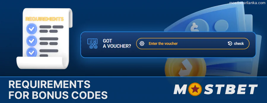 Mostbet bonus code usage requirements